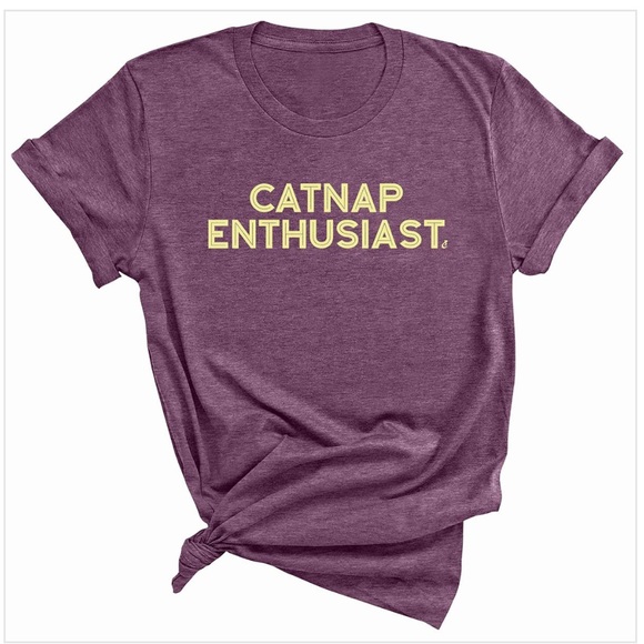 DISTRICT catnap enthusiast tee - Picture 1 of 5